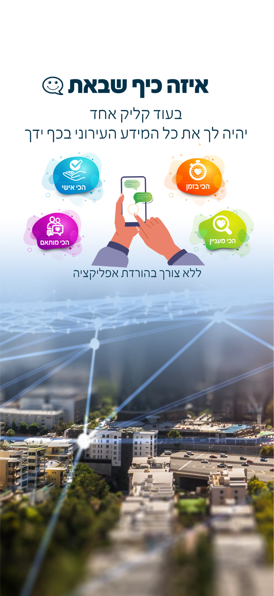 תושב איי אל: עיריית יבנה